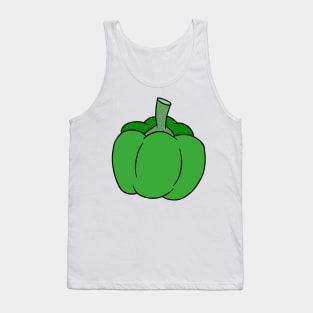 Green Bell Pepper Tank Top